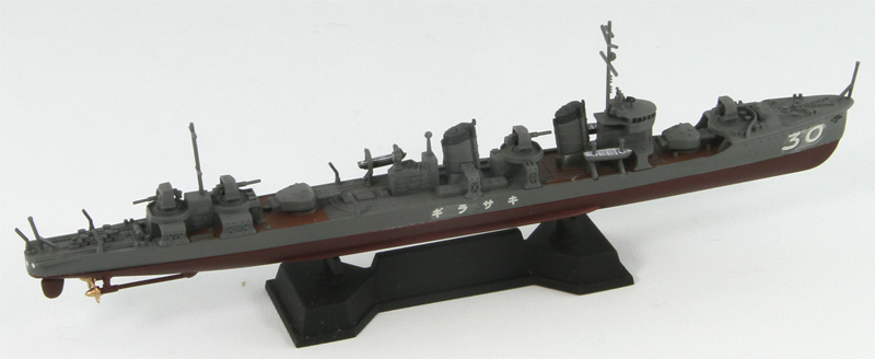1/700 日本海軍 睦月型駆逐艦 如月 (フルハルモデル ＋ 特殊潜航艇 甲標的)