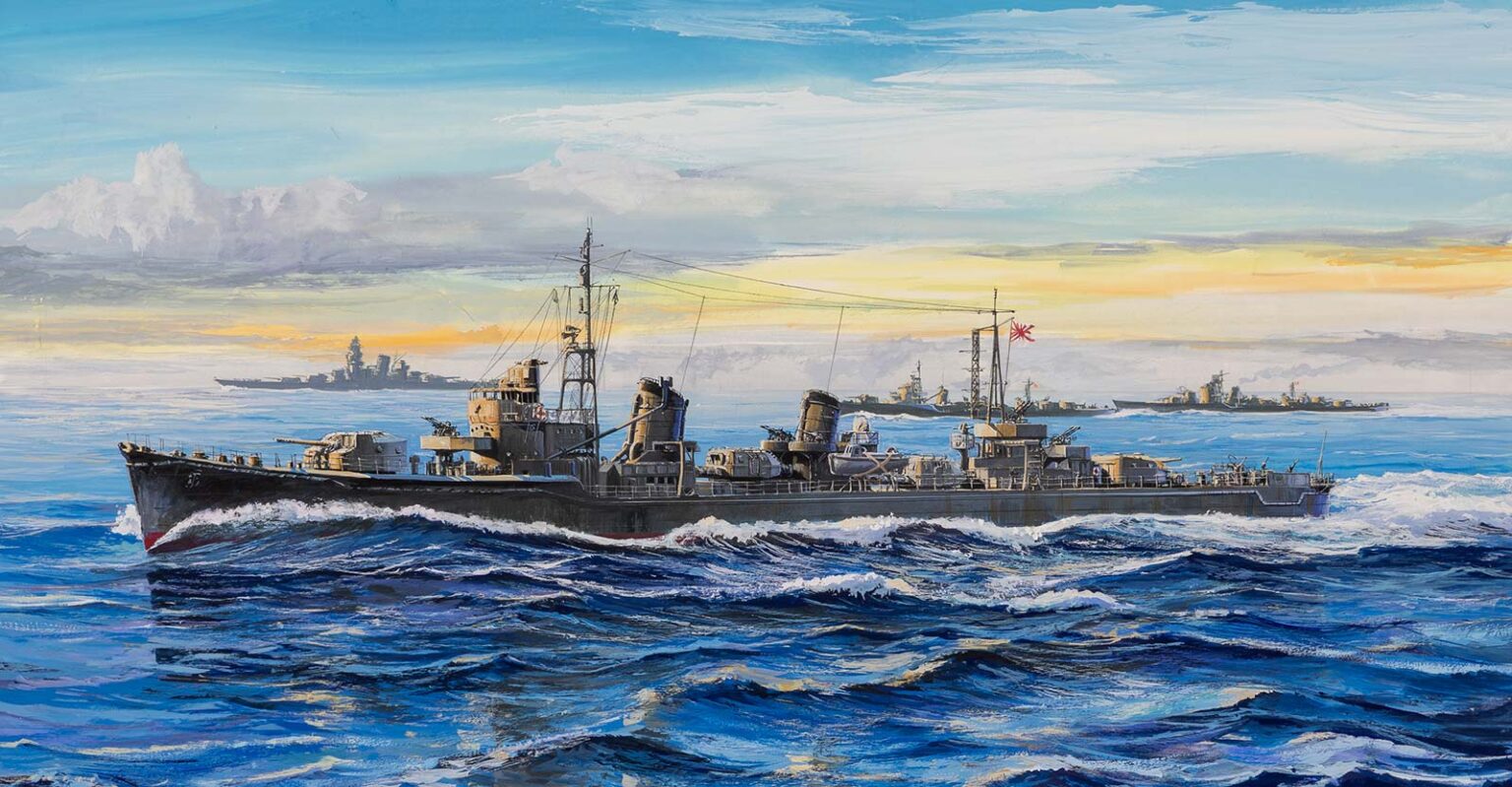 【予約する】　1/700 日本海軍 駆逐艦 浜風 1945