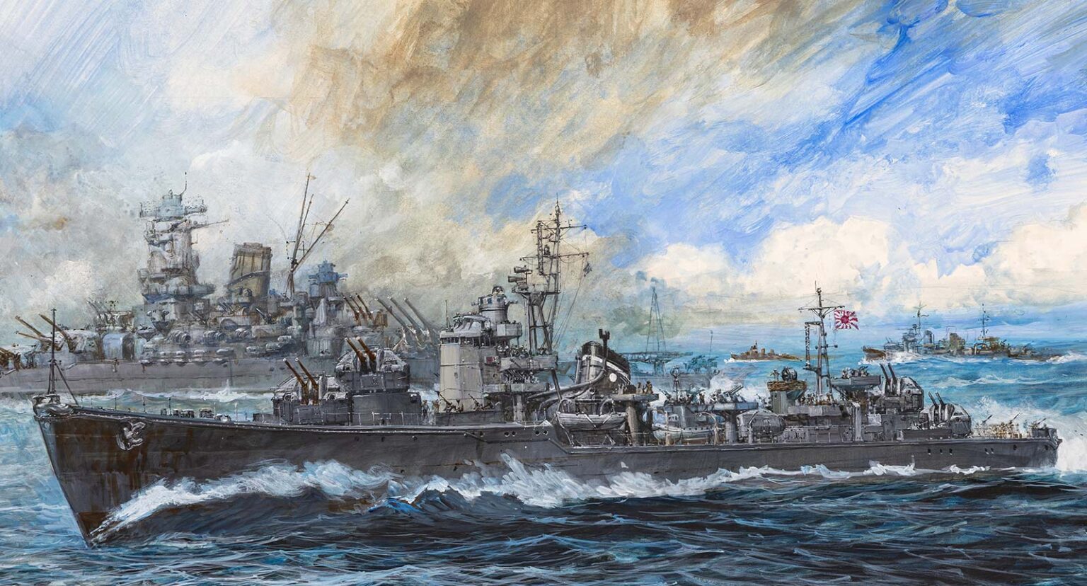 【予約する】　1/700 日本海軍 駆逐艦 涼月 1945