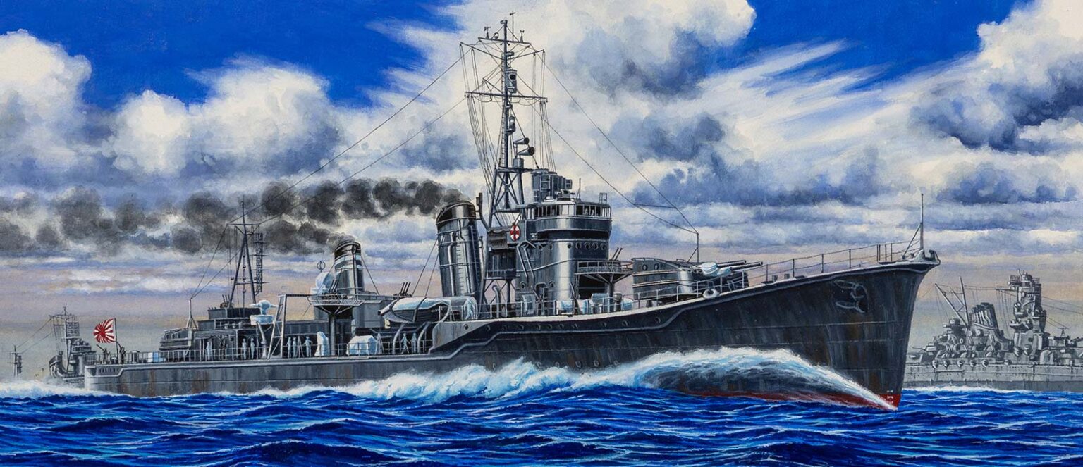 【予約する】　1/700 日本海軍 駆逐艦 霞 天一号作戦時