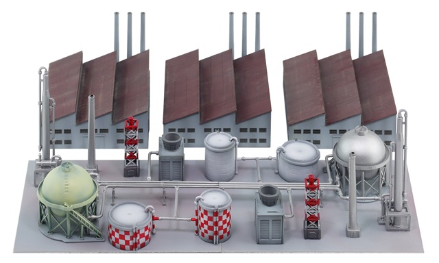 【予約する】　1/700 ストラクチャーセット7（工場・プラント設備）