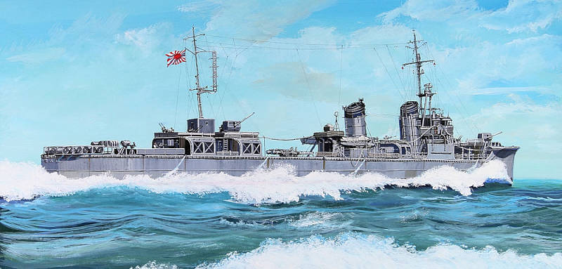 1/700 日本海軍 神風型駆逐艦 夕凪 1944 - ウインドウを閉じる