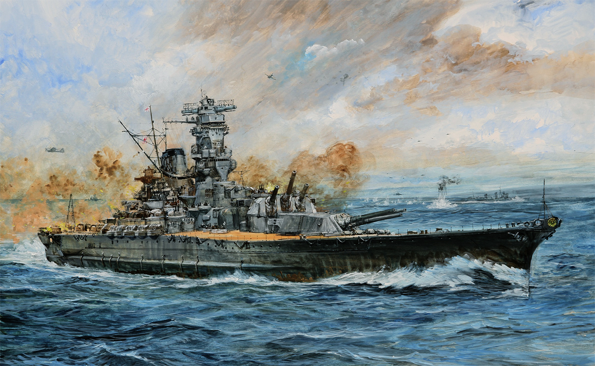 1/700 日本海軍 戦艦 大和 最終時