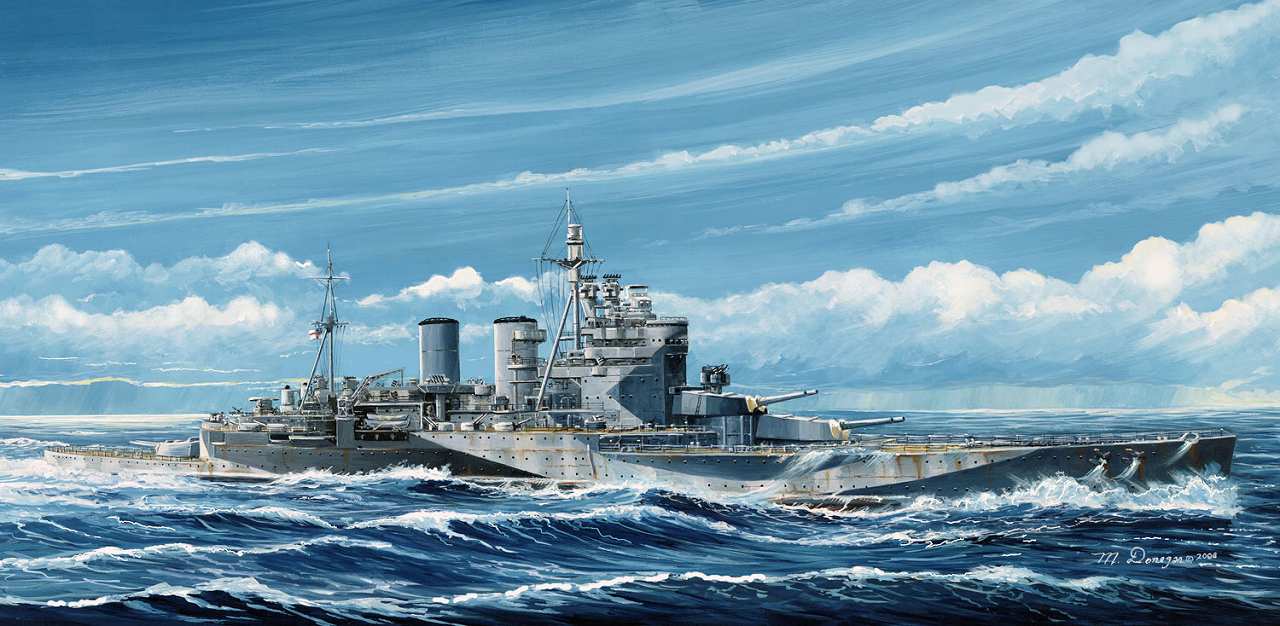1/700 WWII 英国海軍 巡洋戦艦 レナウン 1945 - ウインドウを閉じる