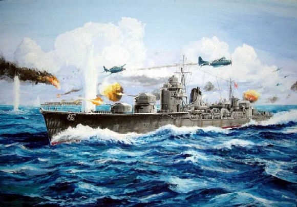 1/700 日本海軍 秋月型 防空駆逐艦 照月 1942 - ウインドウを閉じる