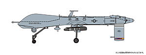 1/72 アメリカ空軍 無人攻撃機 MQ-1B プレデター "ラストミッション 2018" - ウインドウを閉じる