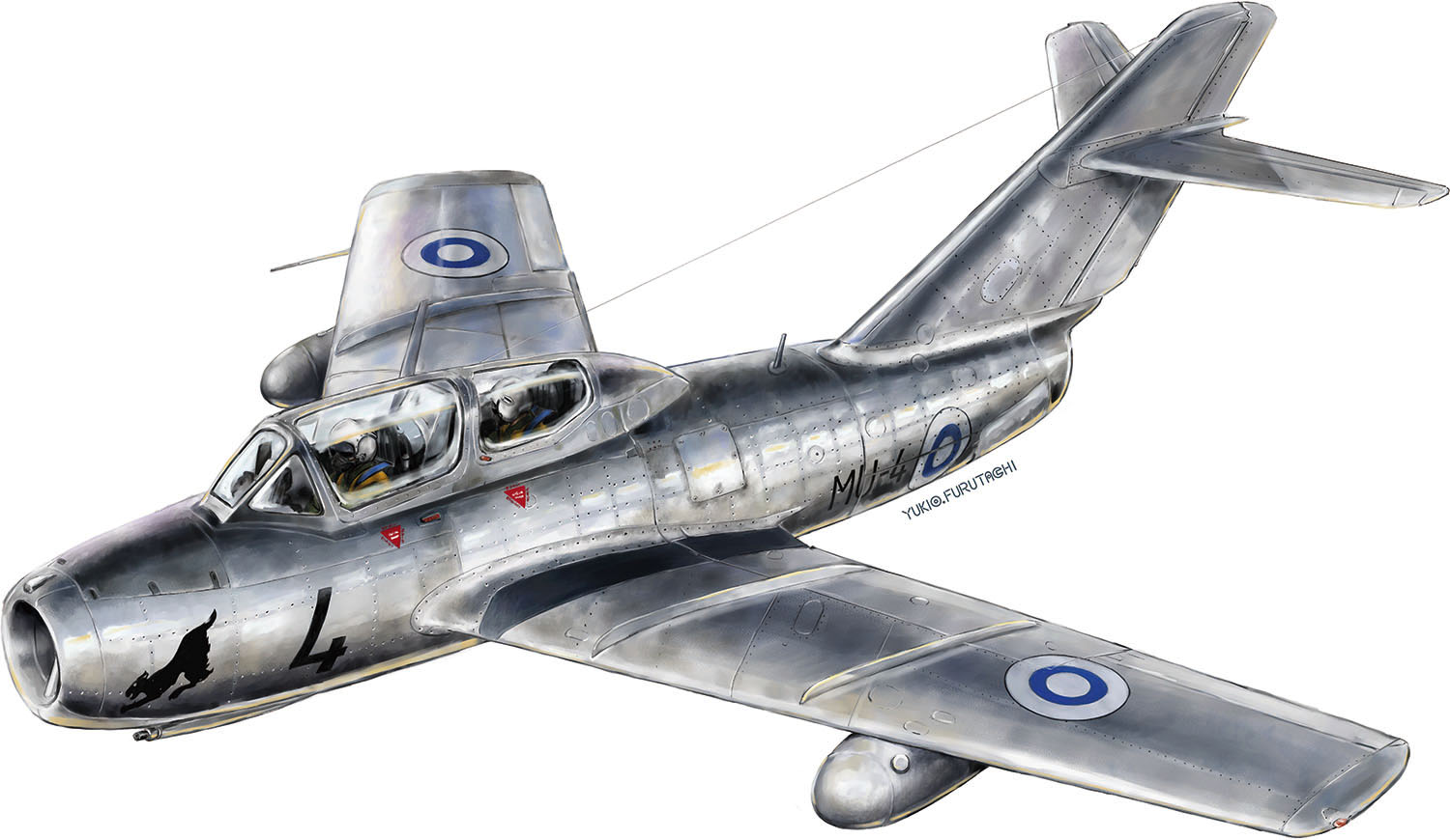 1/72 MiG-15 UTI (ミグ15複座型) フィンランド空軍