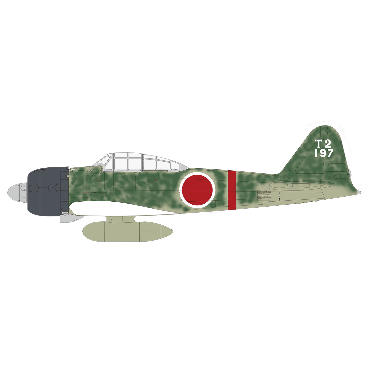 【予約する】　1/48 WW.II 日本海軍 零式艦上戦闘機 三ニ型 第204海軍航空隊