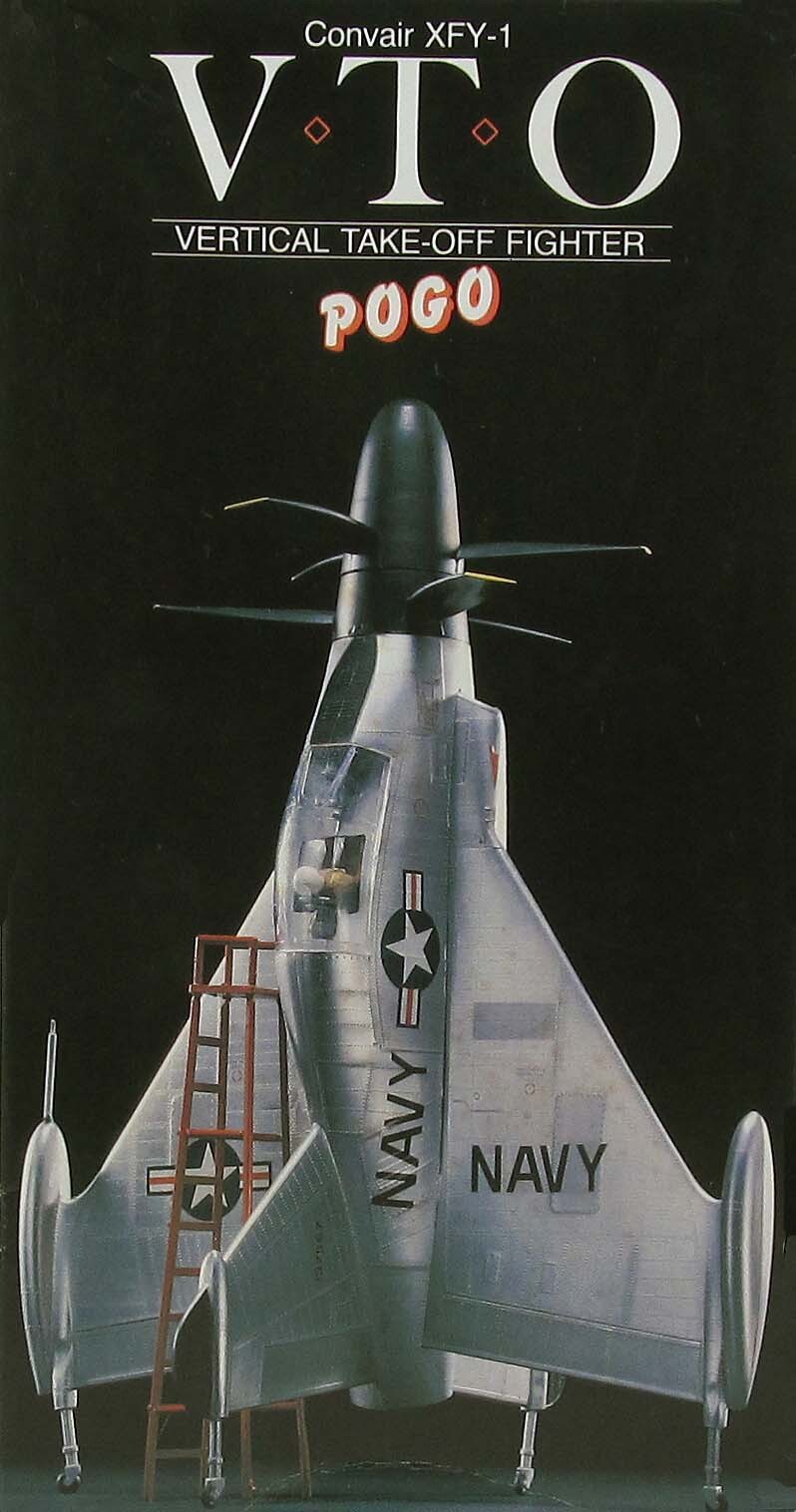 1/48 アメリカ海軍 垂直離着陸試作戦闘機 XFY-1 ポゴ