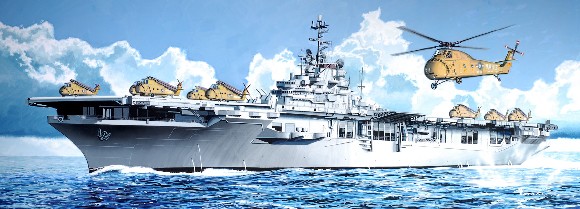 1/700 アメリカ海軍強襲揚陸艦 "ボクサー" LPH-4 - ウインドウを閉じる