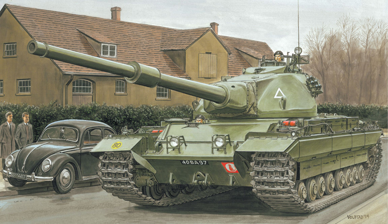1/35 イギリス陸軍 FV214 コンカラー 重戦車