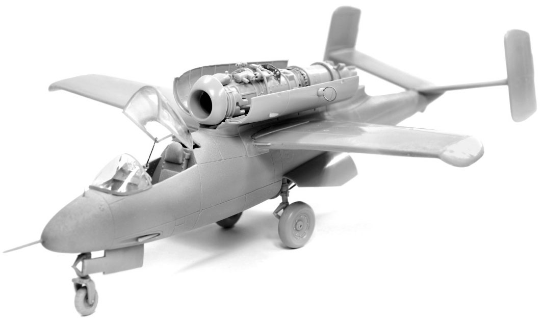 1/48　WW.II ドイツ空軍 ハインケル He162A-2 "サラマンダー" - ウインドウを閉じる