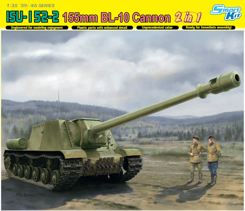 1/35 ソビエト軍 重突撃砲 ISU-152-2 BL-10 [CH6796] - 4,928円
