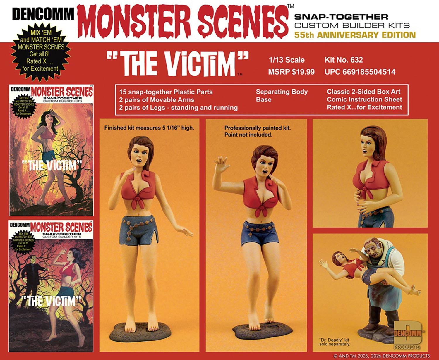 【予約する】　モンスターシーン 1/13 ヴィクティム