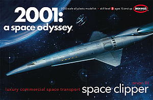 2001年宇宙の旅 1/350 オリオン号 スペースクリッパー （コンパクトスケール） - ウインドウを閉じる