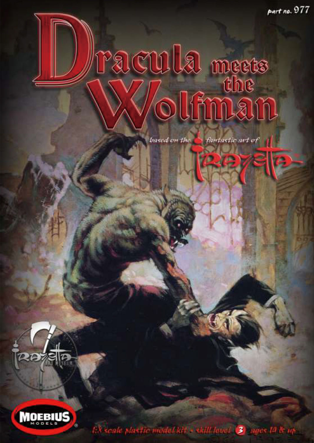 1/8 フランク・フラゼッタ ドラキュラ vs 狼男 