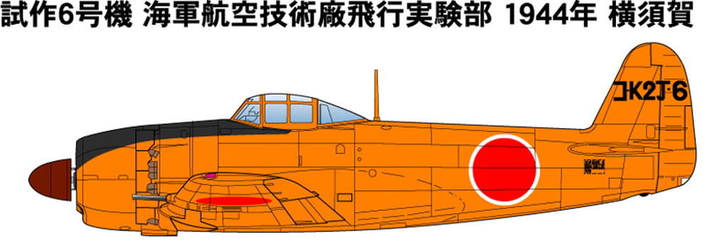 1/144 日本海軍 局地戦闘機 紫電改 (後期型) (2機セット)