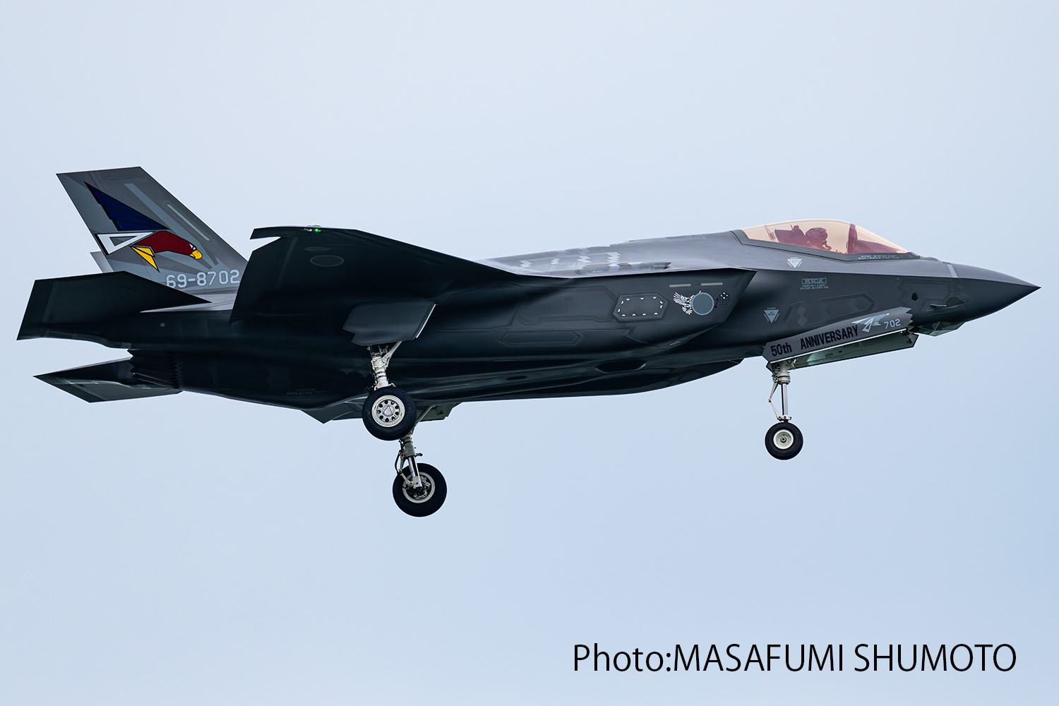 1/144 航空自衛隊 F-35A ライトニングII 第302飛行隊 50周年記念塗装機 カラーマーキング仕様