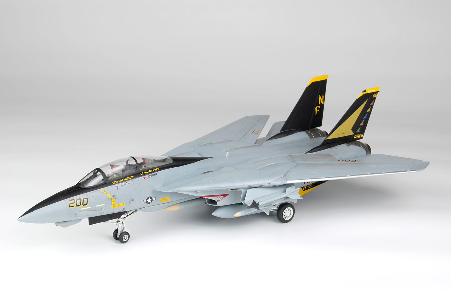 1/48 アメリカ海軍 F-14A トムキャット VF-21 フリーランサーズ 厚木基地