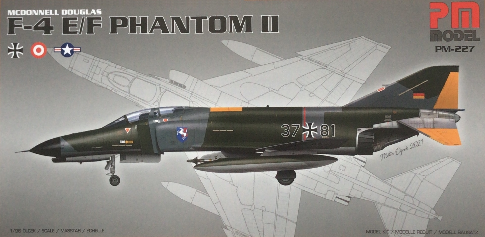 1/96 マクドネル・ダグラス F-4E/F ファントムⅡ - ウインドウを閉じる