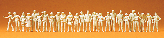 【予約する】　1/72　現代民間人セット・立ちポーズ・25体