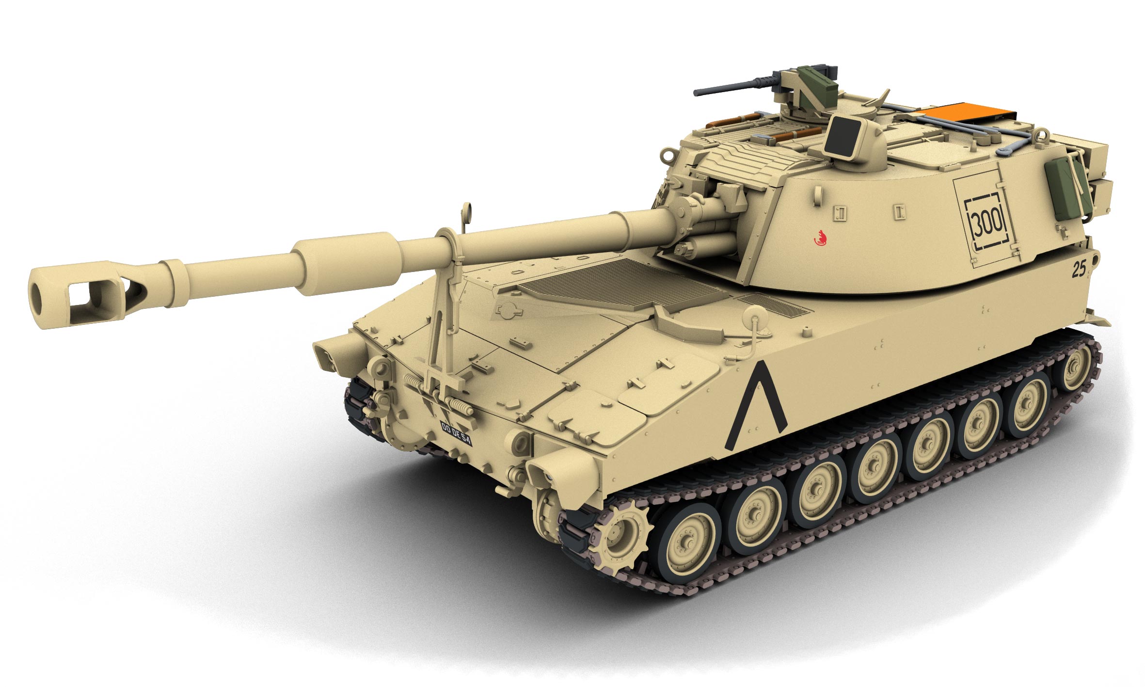 1/72　M109 A2