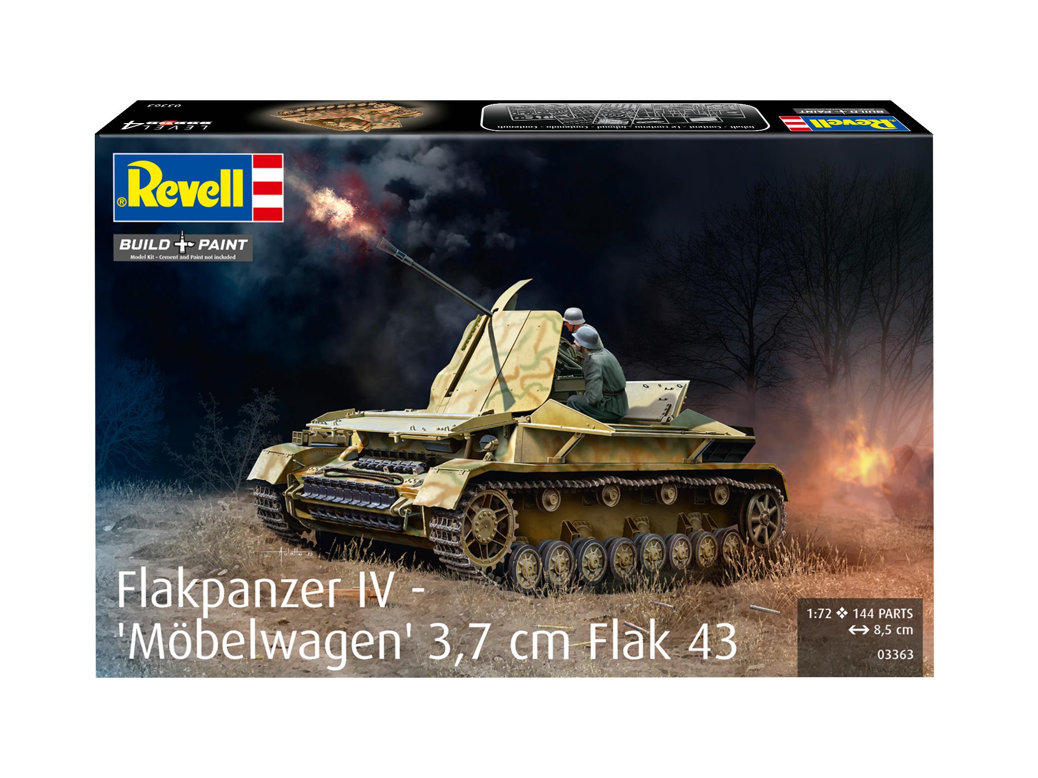 【予約する】　1/72　IV 対砲戦車「メーベルワーゲン」 3.7cm Flak 43