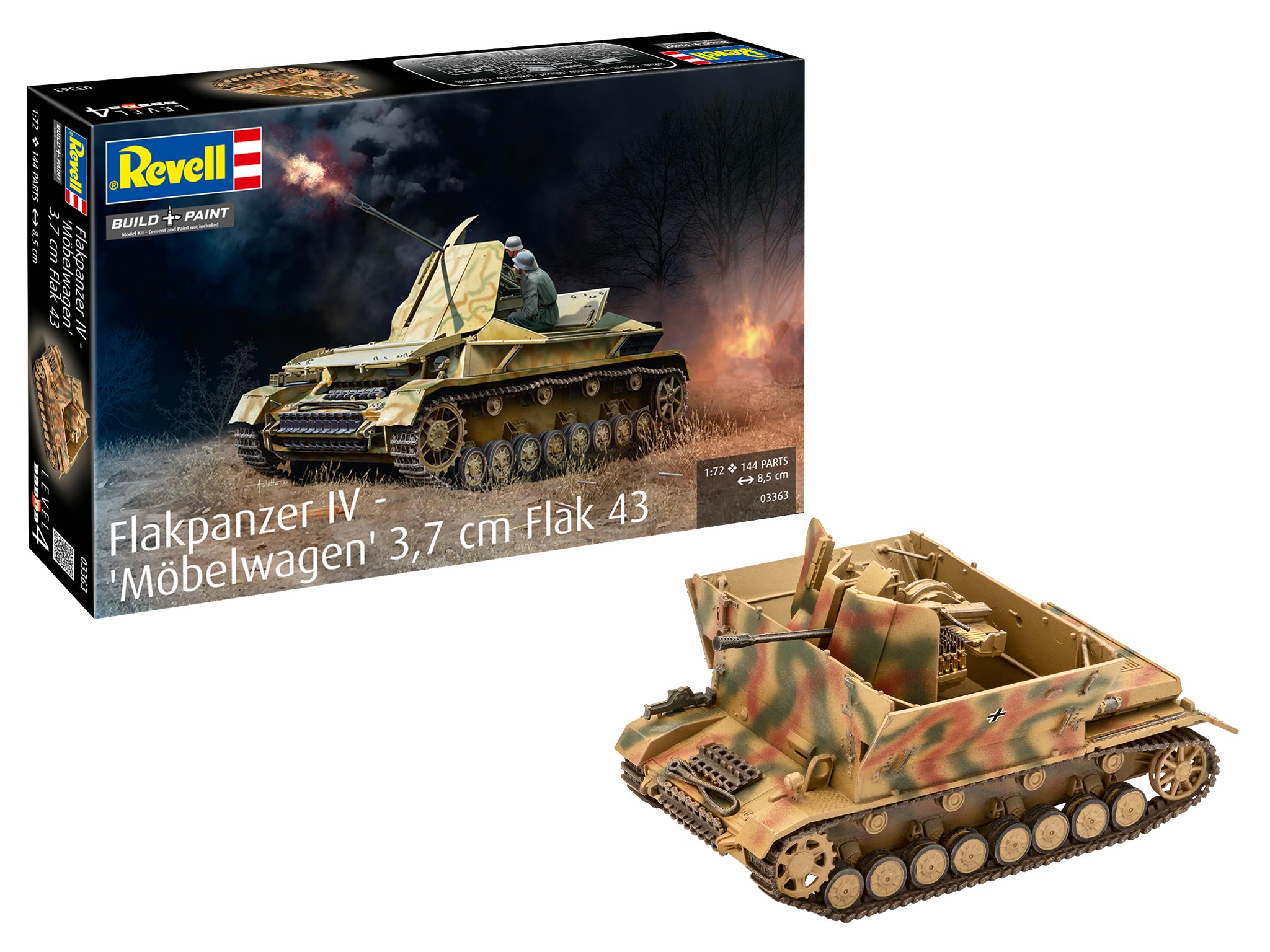 【予約する】　1/72　IV 対砲戦車「メーベルワーゲン」 3.7cm Flak 43