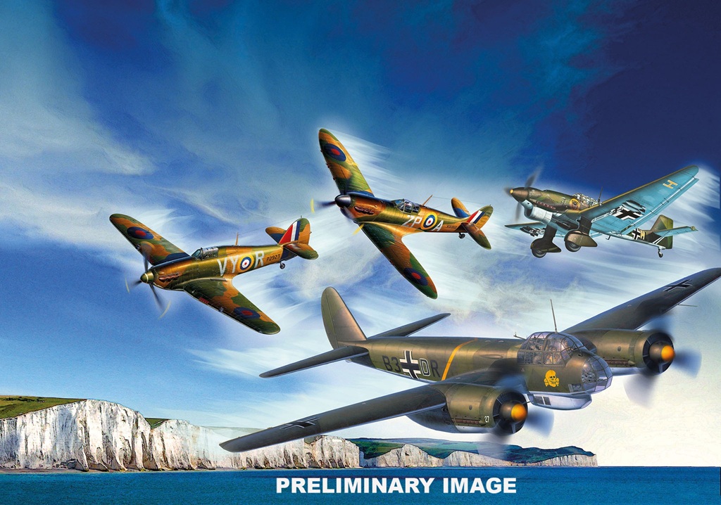 【予約する】　1/72　バトル・オブ・ブリテン85周年記念４機セット