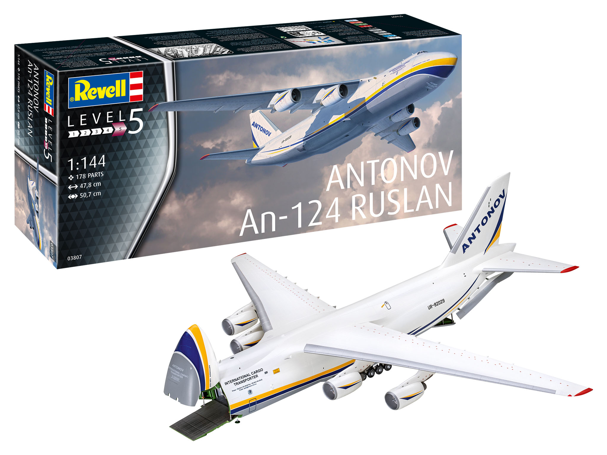 1/144　アントノフ　An-124 Ruslan - ウインドウを閉じる