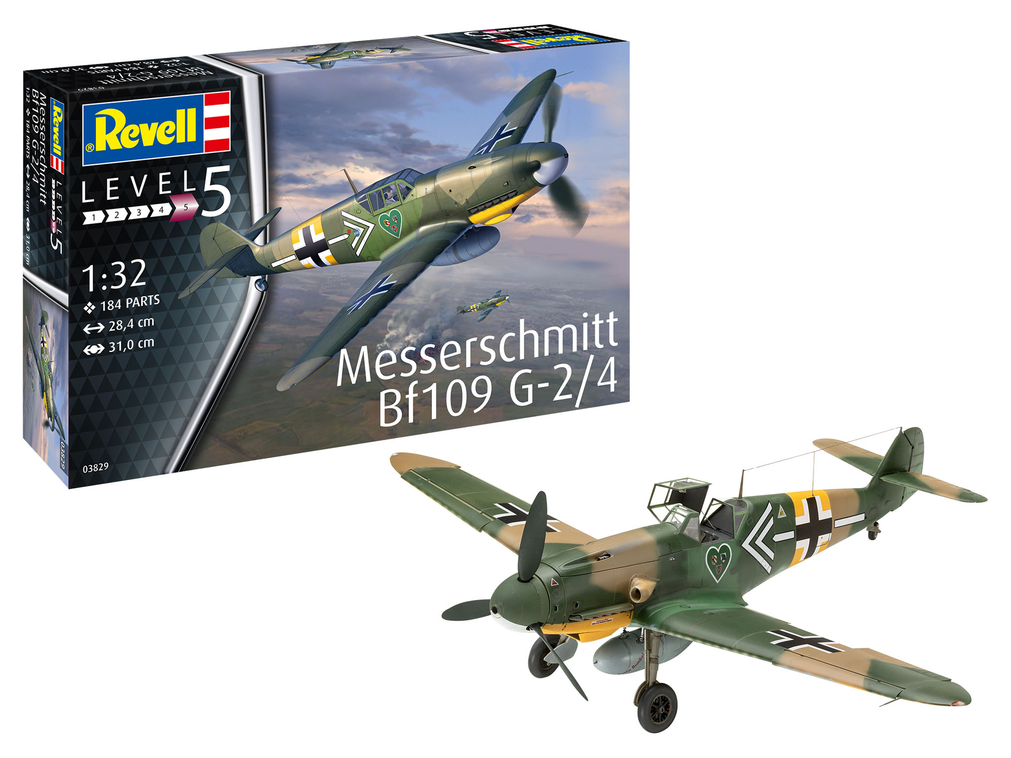 1/32　メッサーシュミット Bf109G-2/4 - ウインドウを閉じる