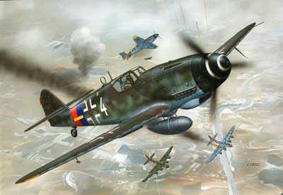1/72　メッサーシュミット Bf109G-10 - ウインドウを閉じる
