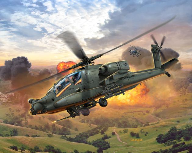1/100　AH-64A アパッチ - ウインドウを閉じる