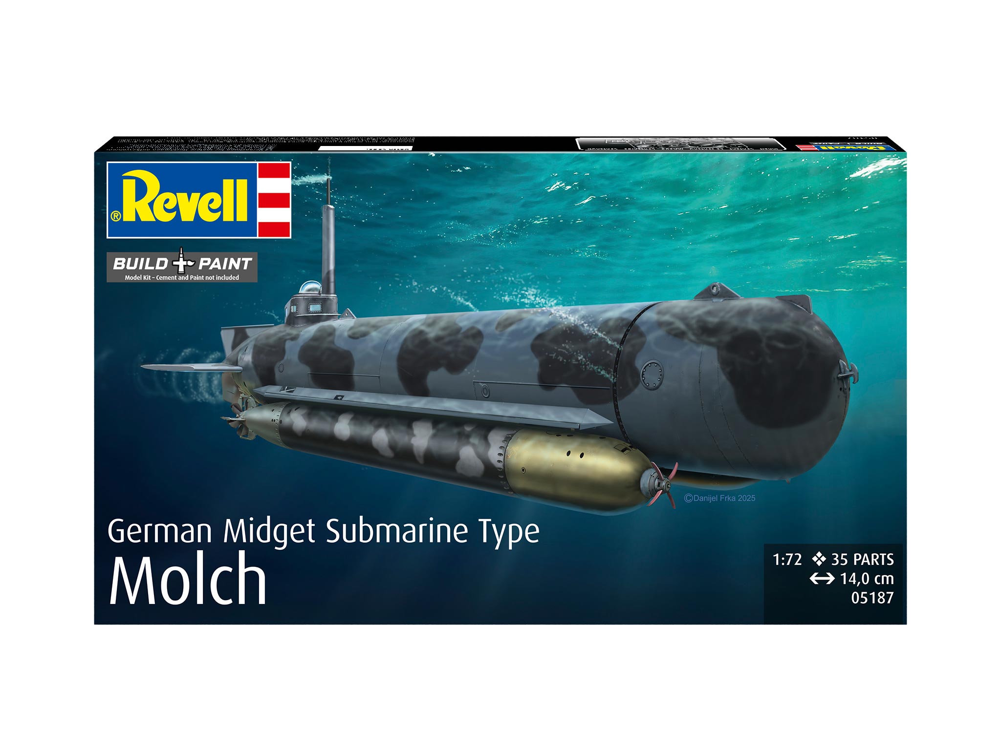 【予約する】　1/72　ドイツ 特殊潜航艇 UボートType “モルヒ”