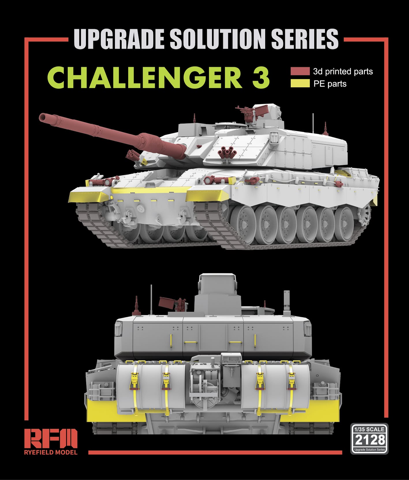 【予約する】　1/35 チャレンジャー3用グレードアップパーツセット