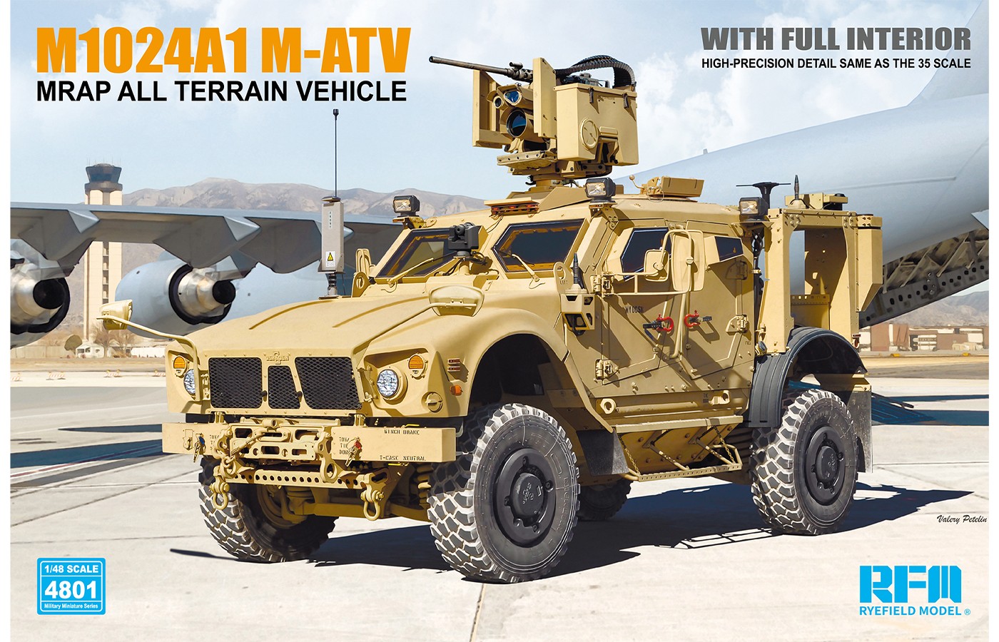 1/48 M1240A1 M-ATV MRAP w/フルインテリア - ウインドウを閉じる