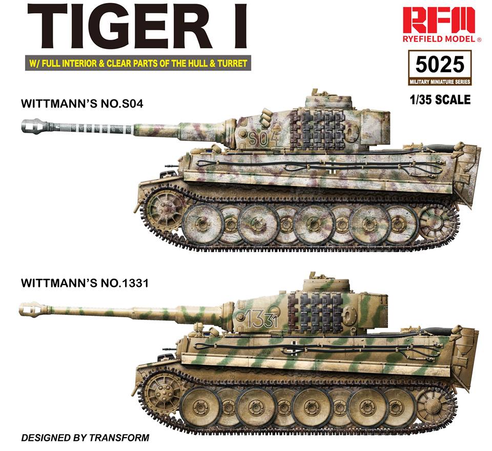 1/35 タイガーⅠ 重戦車 前期型 ｢ヴィットマンタイガー｣ w/フルインテリア＆クリアパーツ - ウインドウを閉じる