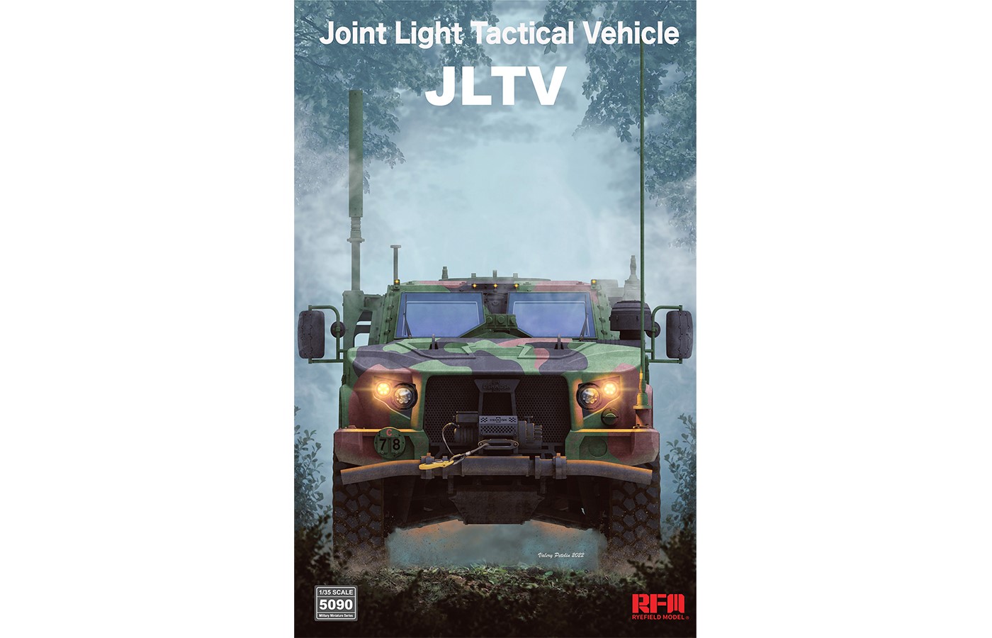 1/35 JLTV (統合軽戦術車両) - ウインドウを閉じる