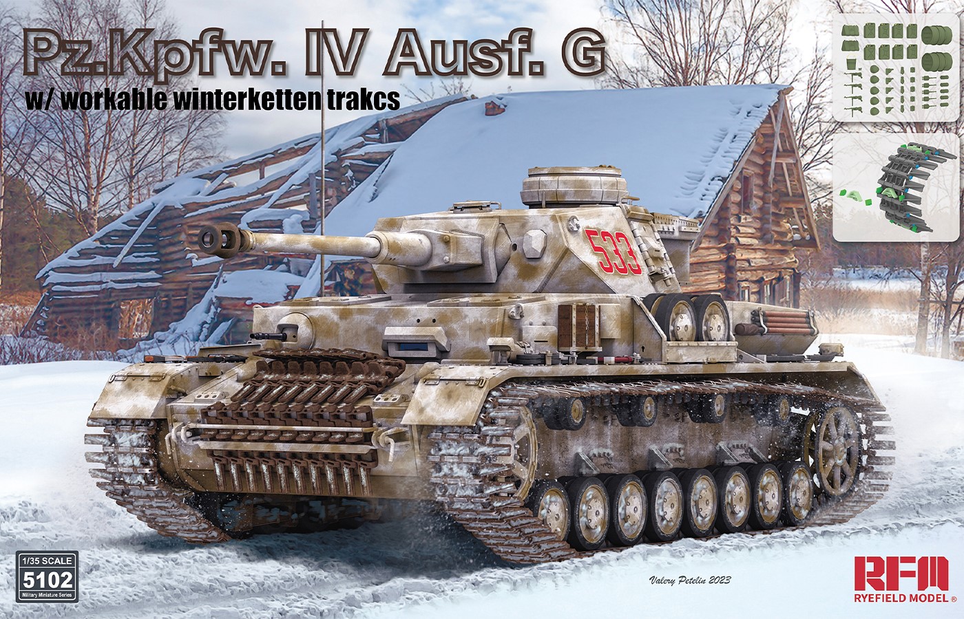 1/35 Ⅳ号戦車 G型w/ヴィンターケッテン