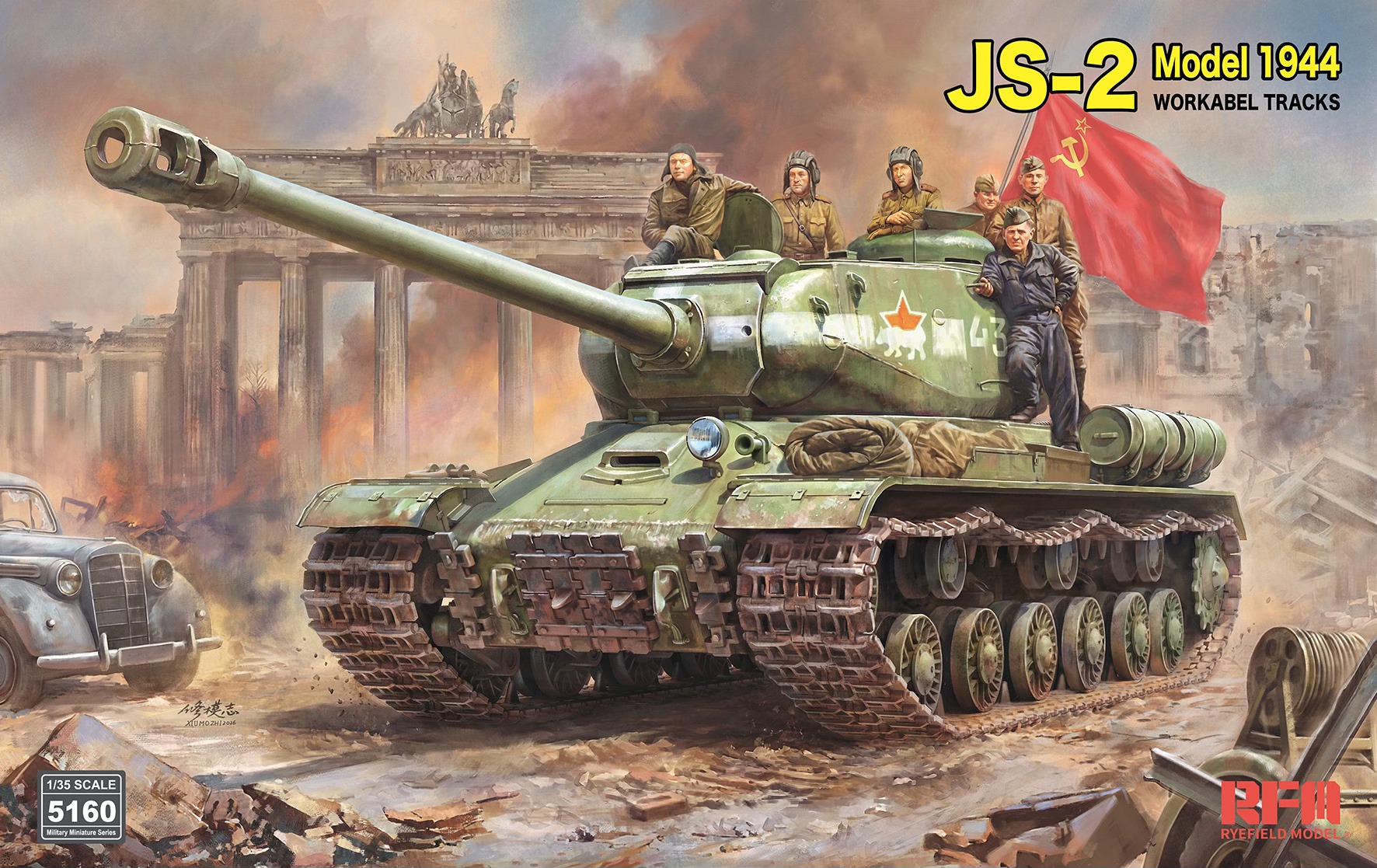 【予約する】　1/35 JS-2 1944年型w/可動式履帯