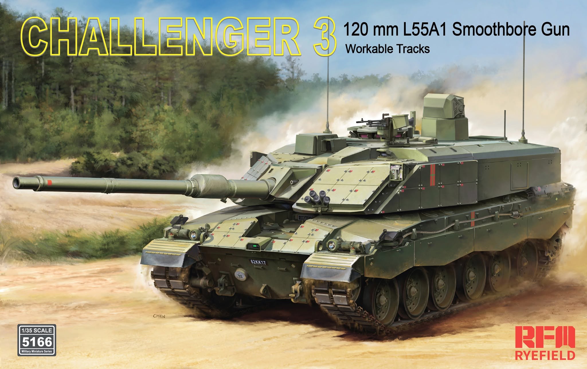 【予約する】　1/35 チャレンジャー3 w/連結組立可動式履帯