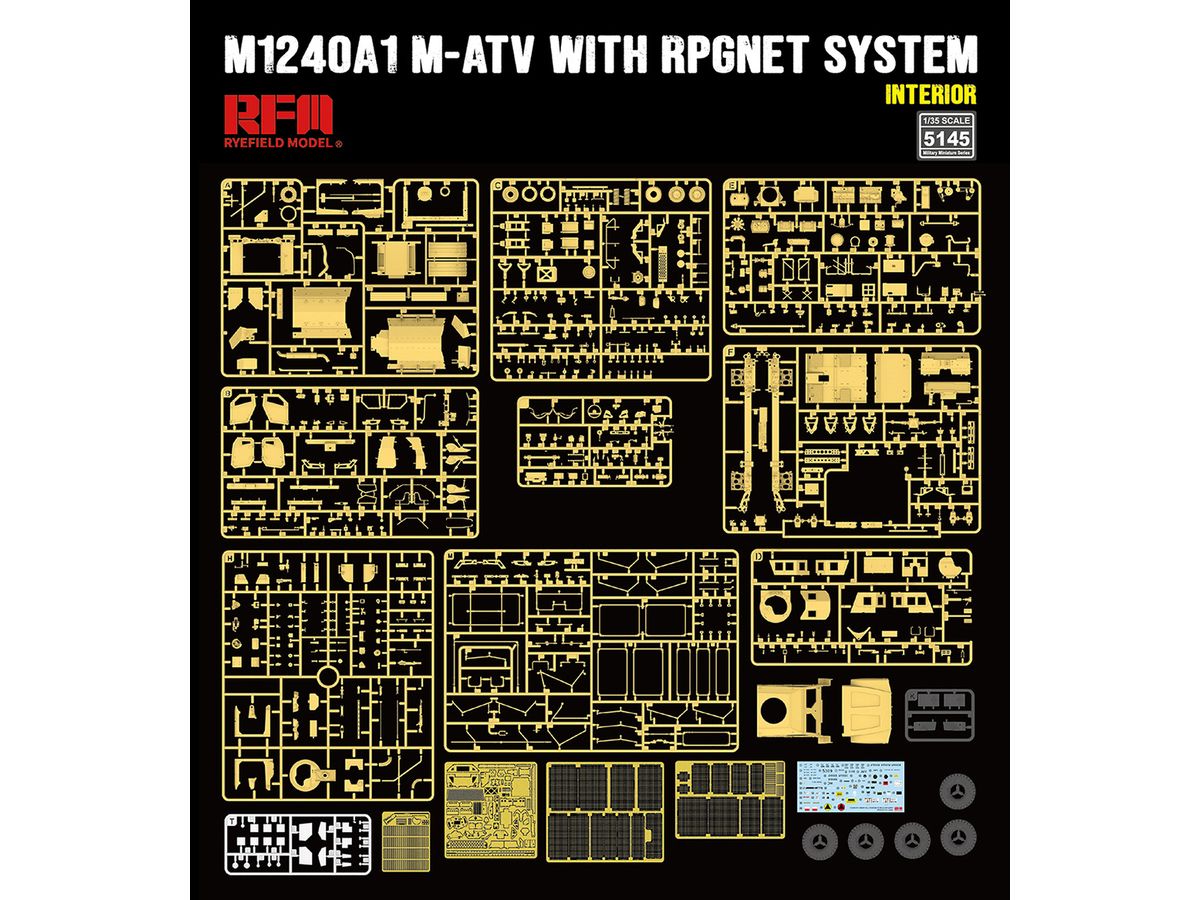 1/35 M1240A1 M-ATV w/RPGNet システム