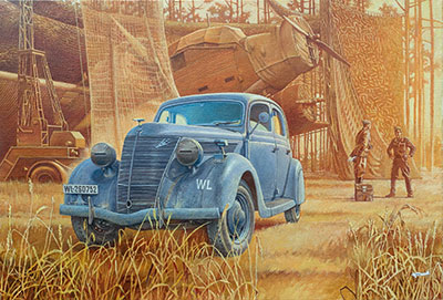 1/35　独・フォードV8-G81Aスペシャル乗用車1938 - ウインドウを閉じる