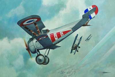 1/72　仏・ニューポール24bis複葉単発戦闘機1917・WW-I - ウインドウを閉じる