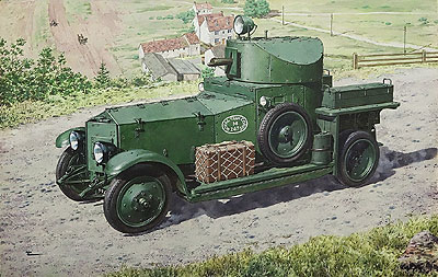1/72　英ロールスロイス装甲車Mk.I-1920年型