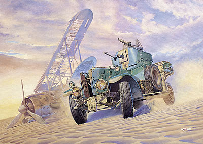 1/72　英・ロールスロイス装甲車砂漠仕様Mk.I-1920年型改 - ウインドウを閉じる