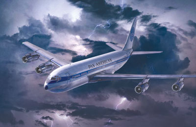 1/144　米ボーイング707-321旅客機・パンナム