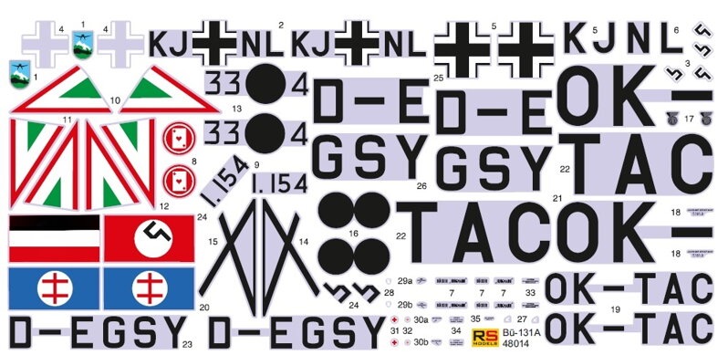 1/48　ビュッカー 131A “ドイツ 1936”