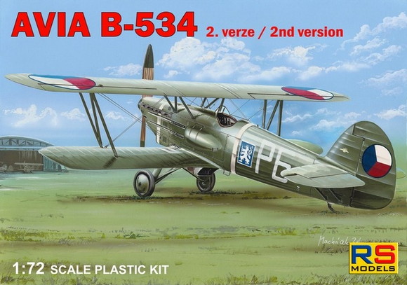 1/72　アヴィア B.534 II型 - ウインドウを閉じる