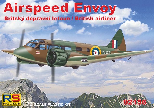 1/72　Airspeed Envoy Cheetah (new version) - ウインドウを閉じる